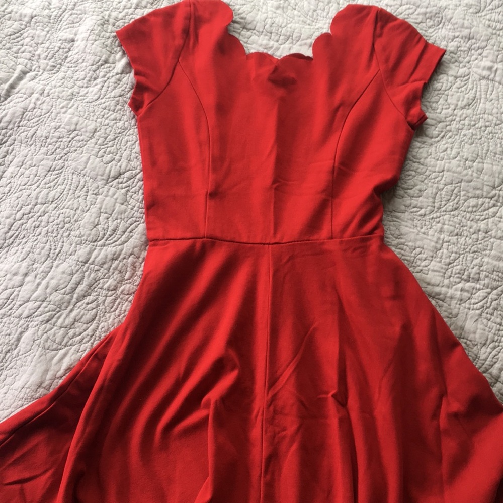 Ruby Red Dress - image 4